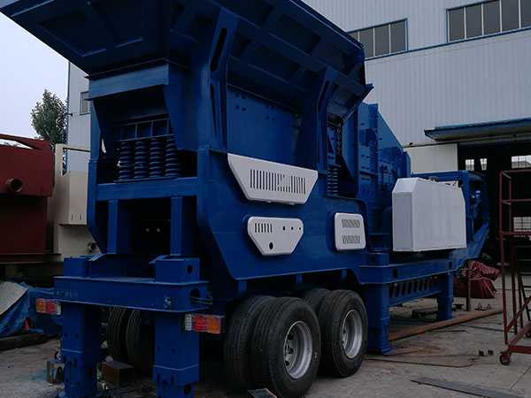 寧夏圓錐式重錘破碎機移動式破碎站