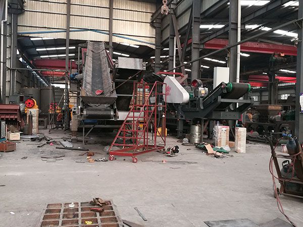 黑龍江圓錐式移動(dòng)破碎機(jī)二手