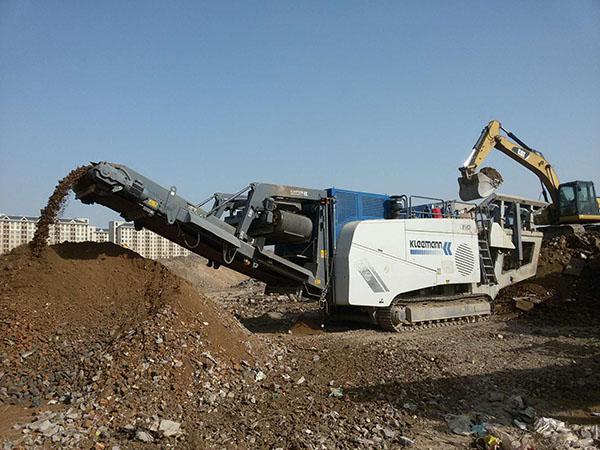 湖南無塵移動破碎機圖片