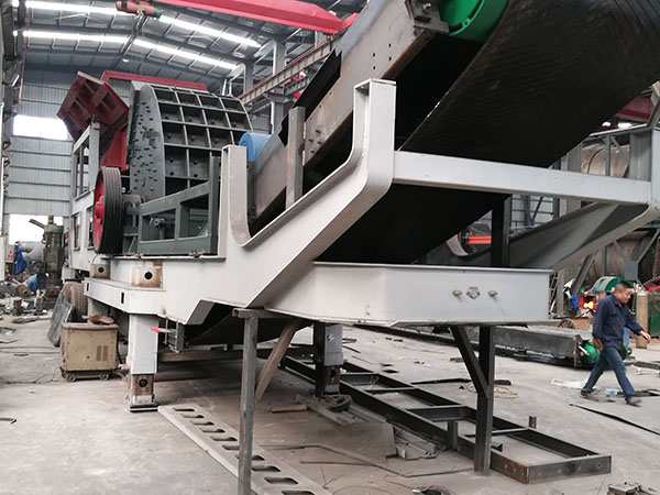 西藏無塵移動破碎機建筑垃圾