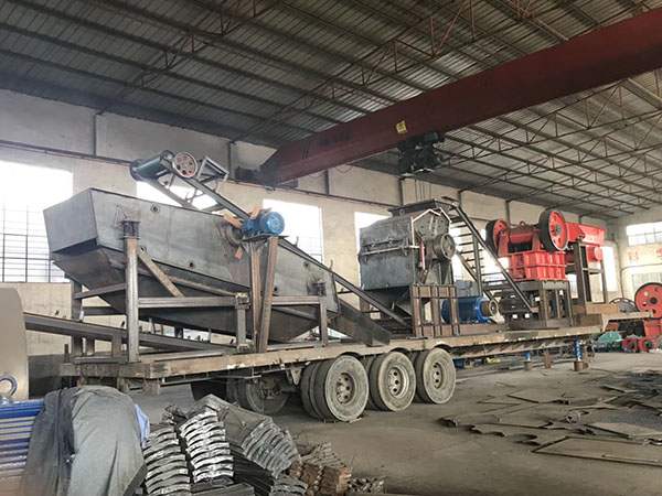 天津礦石重錘破碎機(jī)站