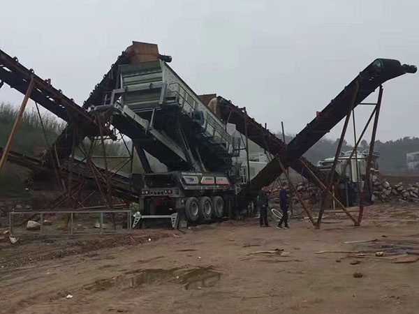 簡易移動式破碎機用途