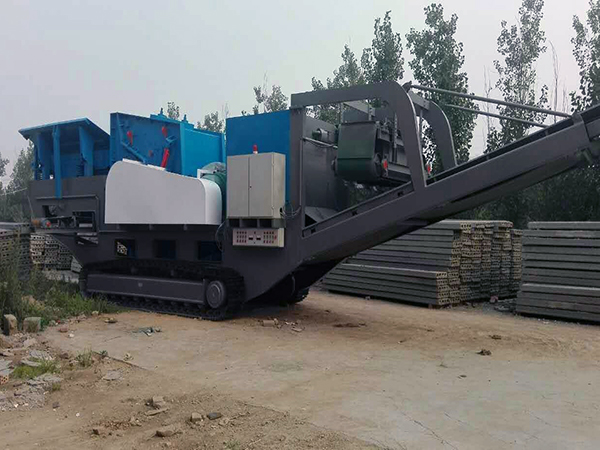 履帶式移動破碎站