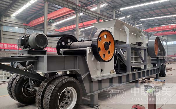 建筑垃圾移動破碎站